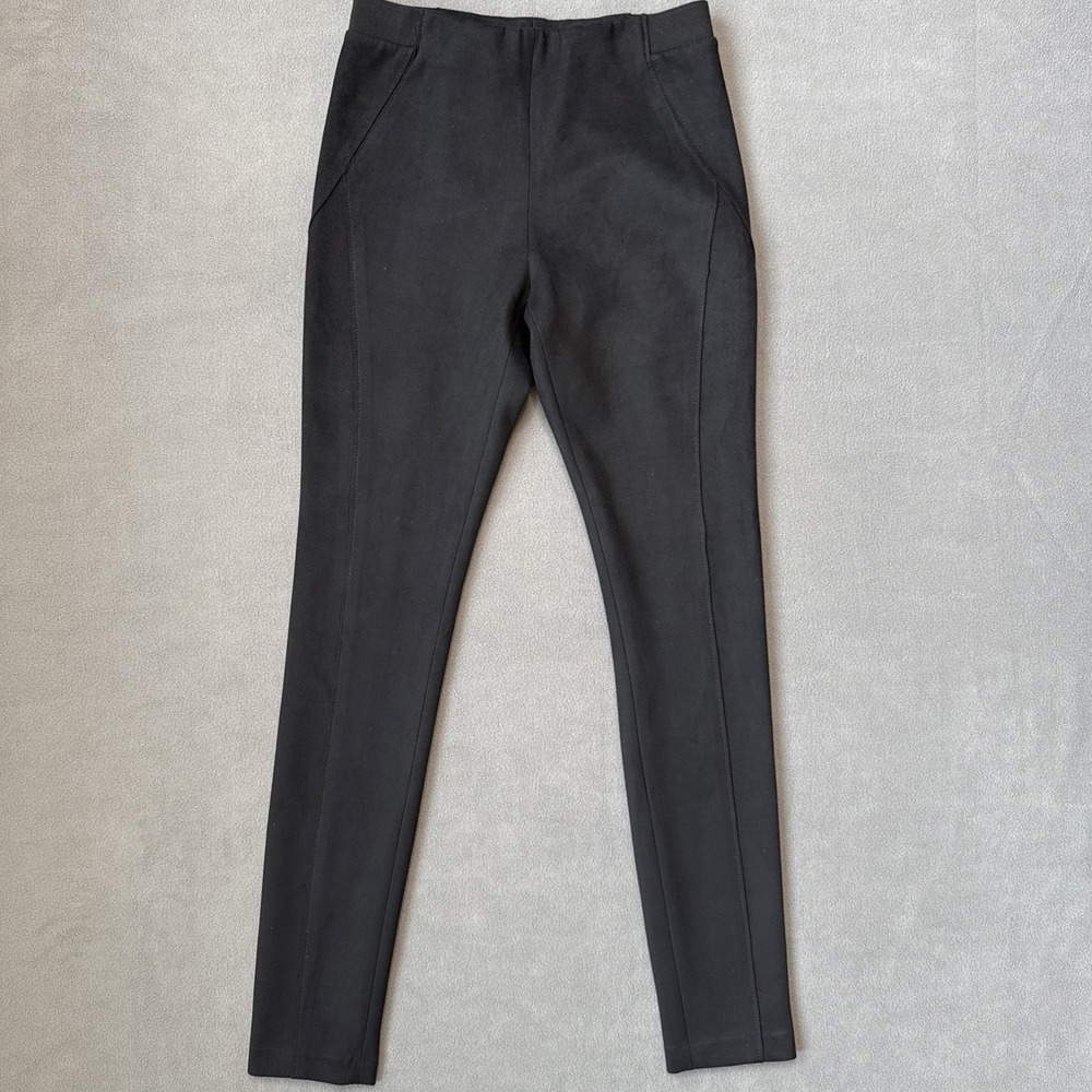 Elie‎ Tahari Black Skinny Pull On Stretch Legging Pants Women's XS